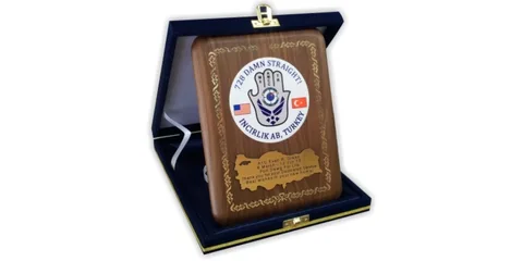 Placas: Plaque5 Ceramic Coaster Inserted (PL-010)